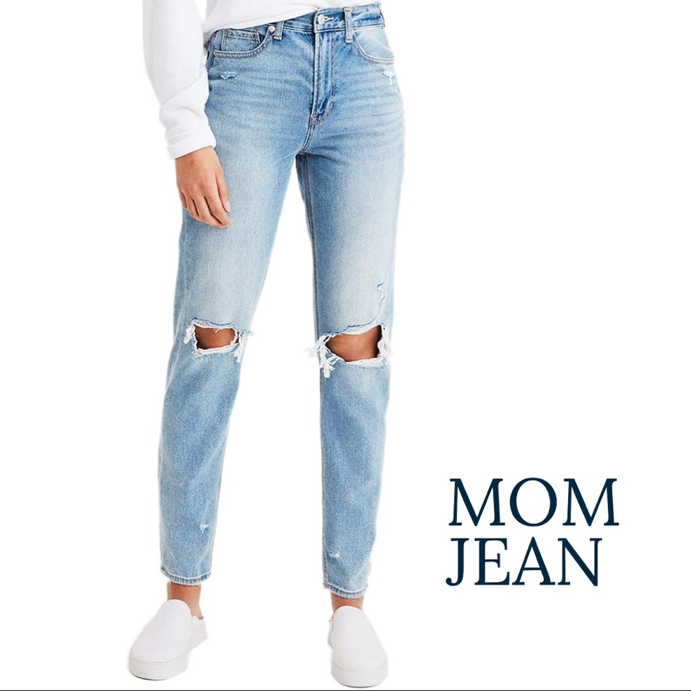 American Eagle Outfitters Mom Jeans 4 short